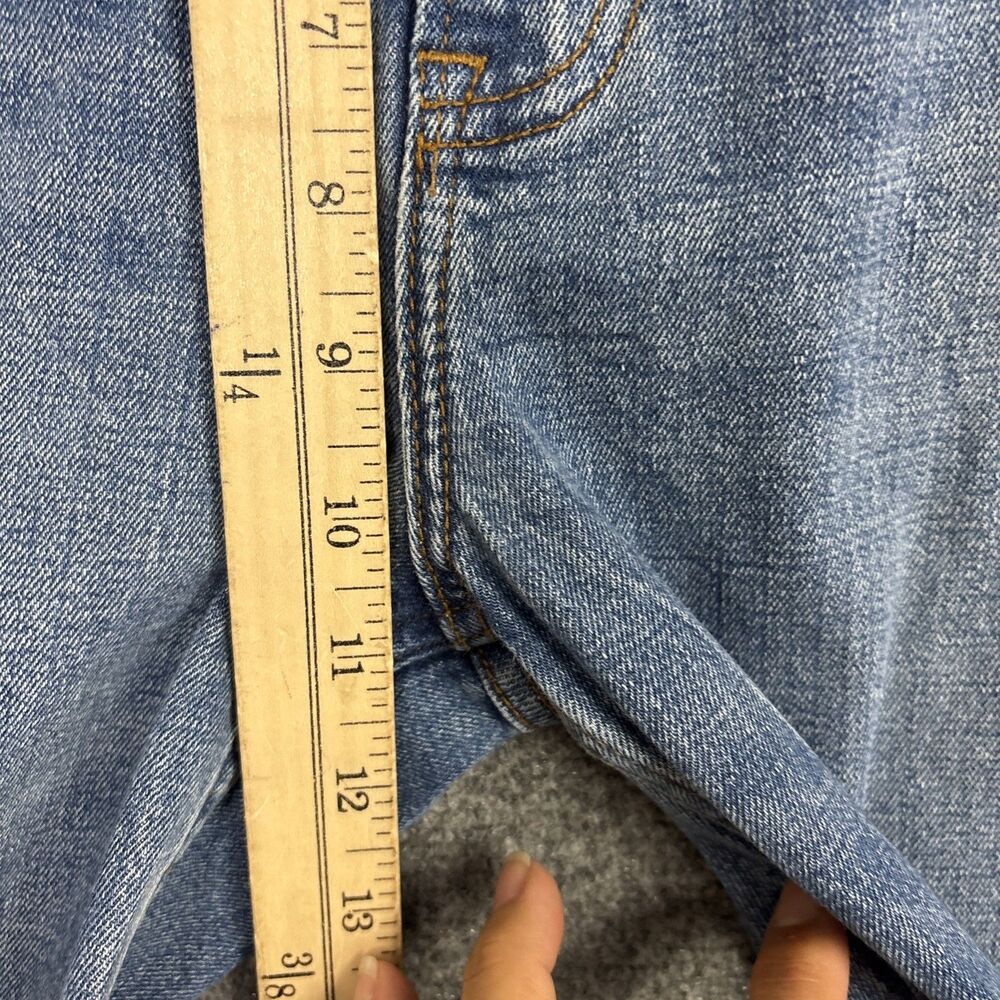 Abercrombie & Fitch The 90's Slim Straight Jeans Womens Size 25 Ultra High - Picture 6 of 10